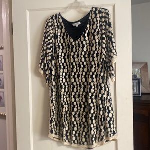 Cute black & tan dress